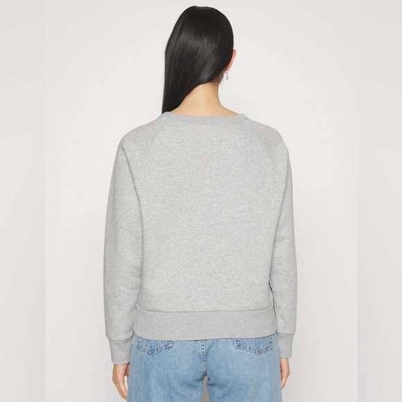 GAP Logo Sweatshirt in Heather Gray - Picture 2 of 8